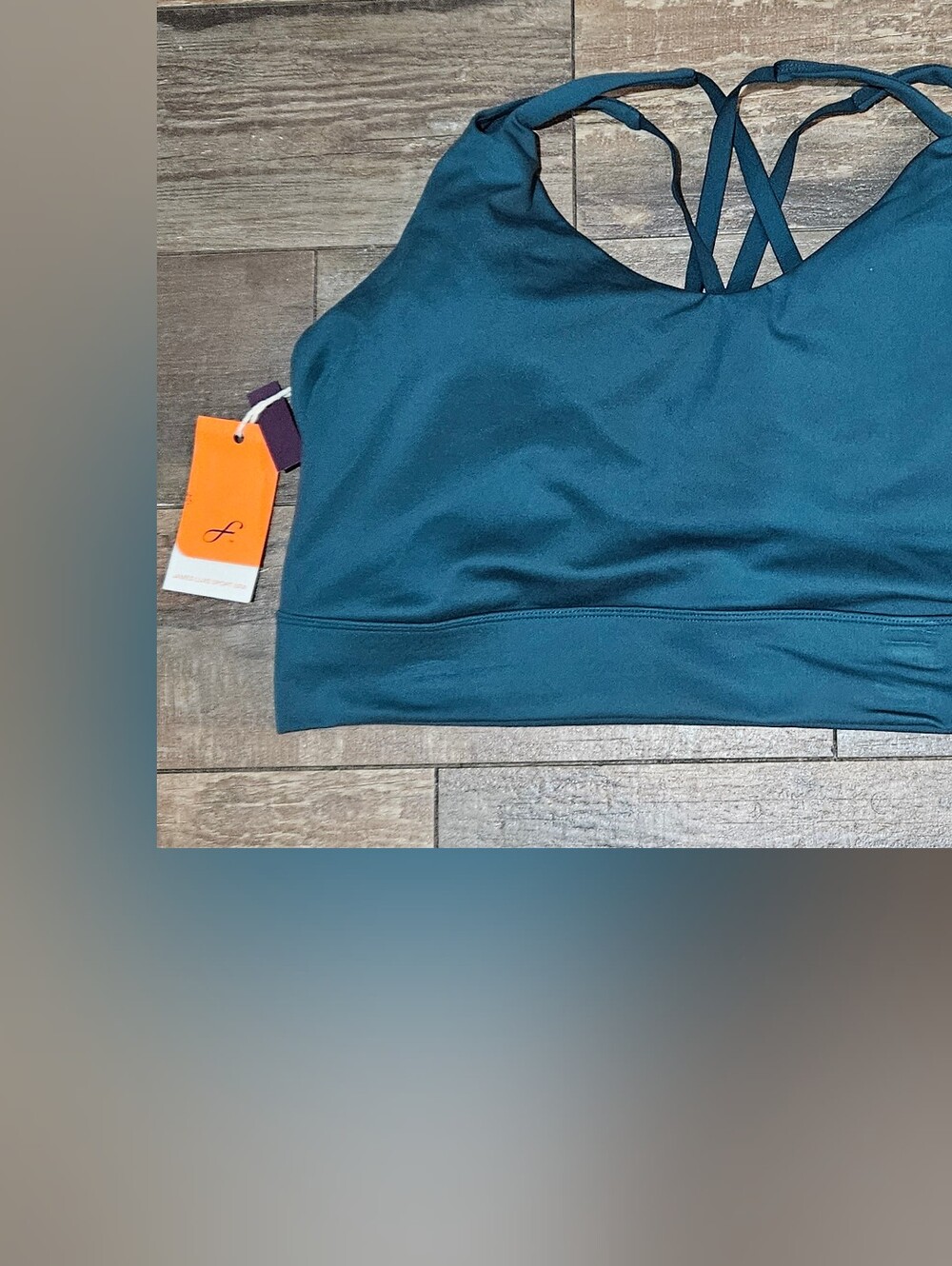 Freely Brand NEW Teal Strappy Sports Bra size 3X